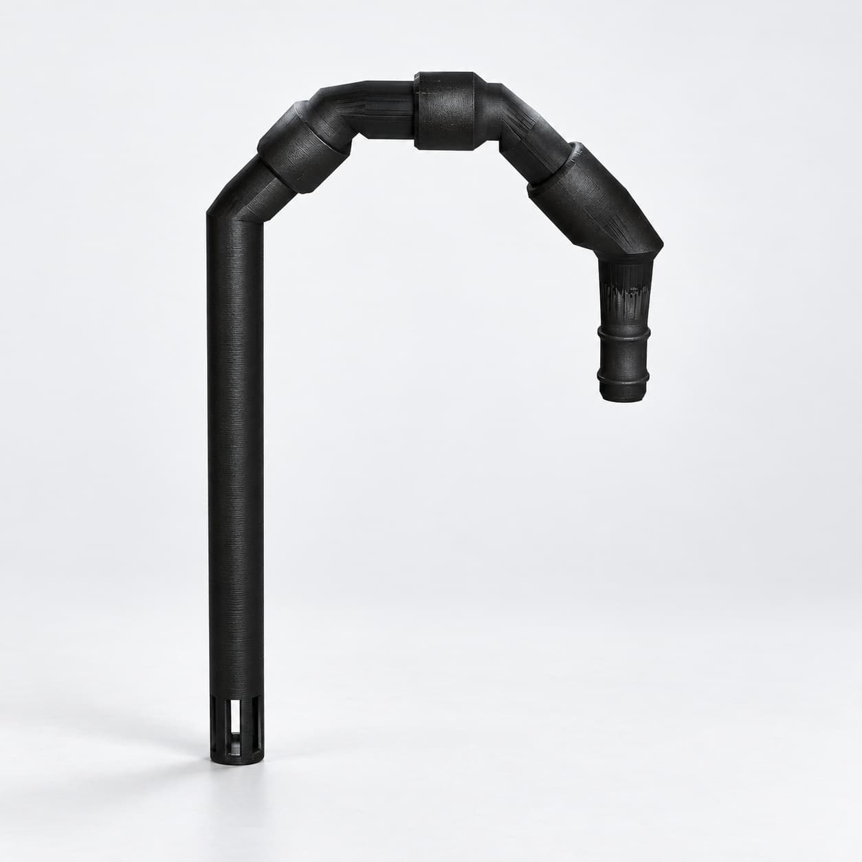 Lily Pipe Inflow Single, Eheim 12/16mm, Replacement, Black, product image