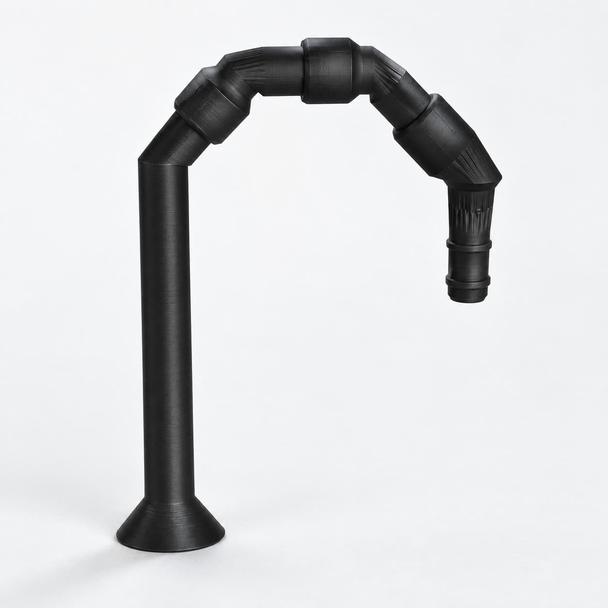 Lily Pipe Outflow Single, Eheim 12/16mm, Replacement, Black, product image