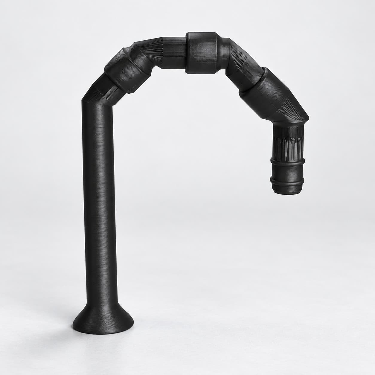 Lily Pipe Outflow Single, Eheim 16/22mm, Replacement, Black, product image
